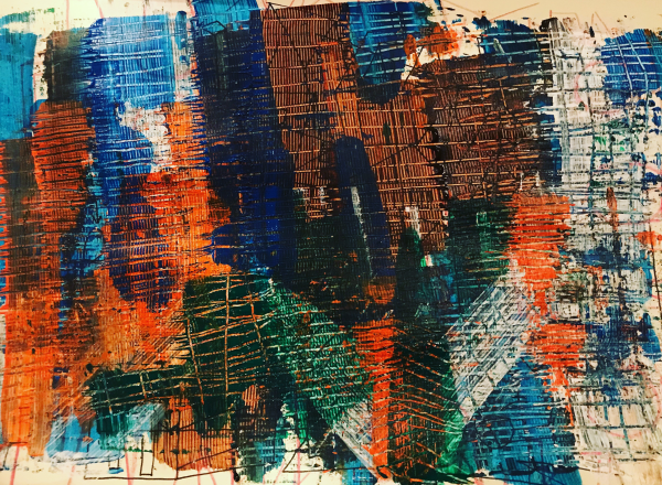 There is wine | Mixed media on acid-free paper | 21x29.7cm | 2019